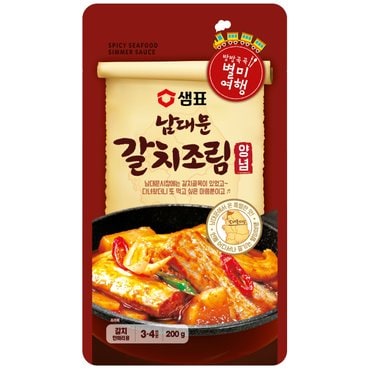 샘표 남대문 갈치조림양념200g(1개)