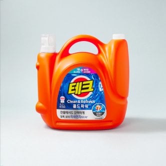 엘지생활건강 테크 클린&리프레쉬(콜드파워) 세탁세제 8.2L