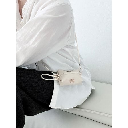 amoamor gold label Candy pouch keyring  _cream(S,M)