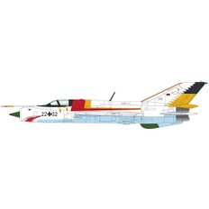 하비 마스터HOBBY MASTER 172 MiG-21SPS 독일 공군 JG-1 화이트 샤크 완성품