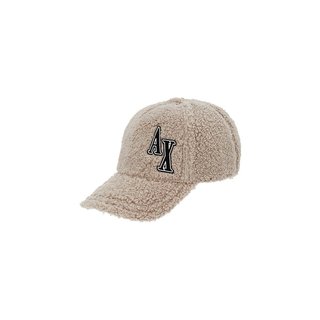 ARMANI EXCHANGE 여성 AX 패치 플리스 볼 캡 A423372502000