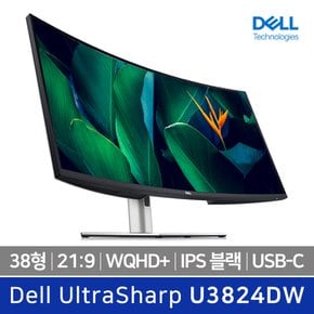 [공식][24년형 신제품 ] Dell 울트라샤프 U3824DW 38형 IPS Black 커브드 USB-C 허브 모니터