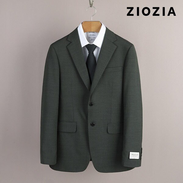 [지오지아] 미라클 카키 슬럽 솔리드 정장자켓 (ABD2SB1207_KH)