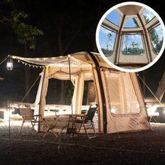 에어텐트 원터치 그늘막 리빙쉘 도킹 쉘터 타프쉘 돔 텐트
