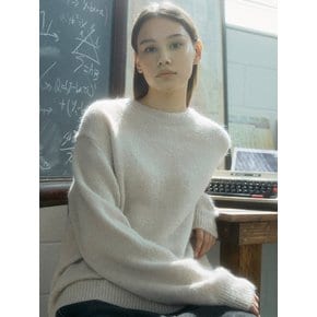 Brushed Alpaca Sweater_Oatmeal