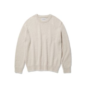 Brushed Alpaca Sweater_Oatmeal