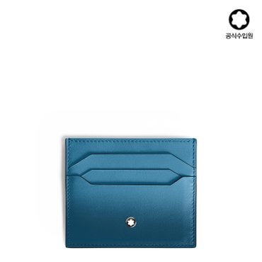 몽블랑 [공식][SSG 단독] 마이스터스튁 스푸마토 6cc 카드 지갑 스모키 블루 199268