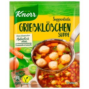 Knorr 크노르 세몰리나 만두 스프 34g