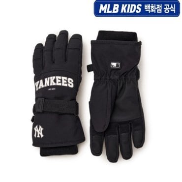 MLB키즈 [백화점 공식]24FW바시티 스키 장갑  7AGLV0246-50BKS