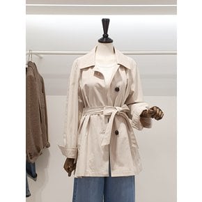 [파주점] 주크 벨트스트랩 하프 트렌치코트 V251PSI901