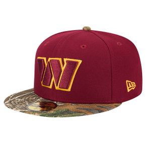 [해외] 1080277 NFL [워싱턴 커맨더스] Burgundy Active TwoTone Camo 59FIFTY Fitted Hat