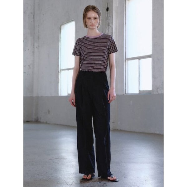 Signature Semi Wide Pants  Black (KE6321M015)