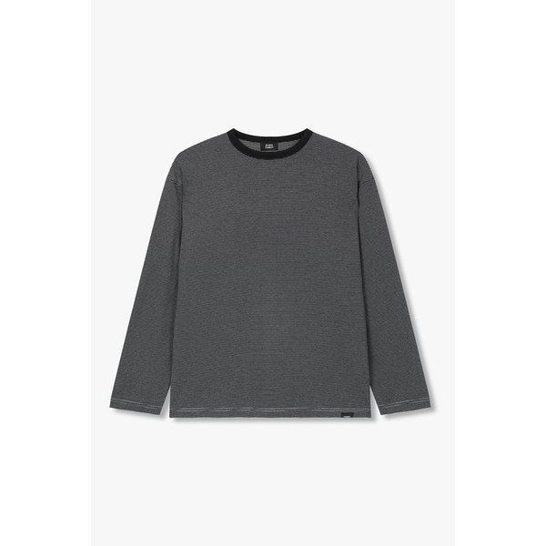 [MEN] 핀스트라이프 롱슬리브 티셔츠 91M6122123099