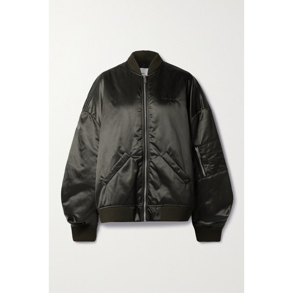 하프보이 오버사이즈 자수 패딩 봄버 재킷 1647597316929066