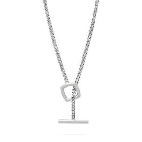 톰 우드 curb chain square frame pendant necklace 10474629890312 TP722471939