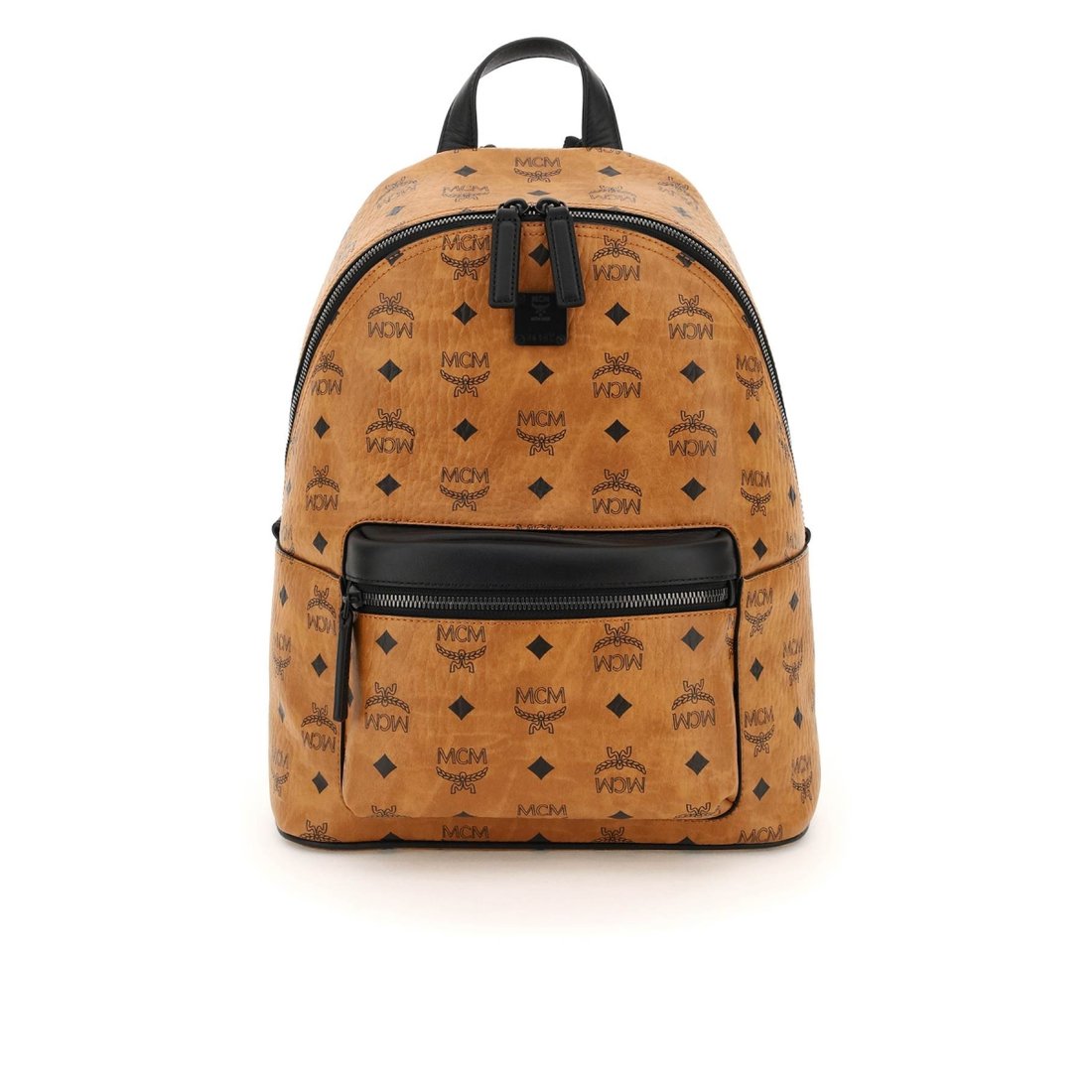FW22 엠씨엠 Backpack Mcm visetos small stark backpack COGNAC 