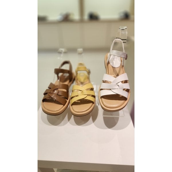 [여주점] 바바라양가죽 클래식 스트랩 샌들 3컬러 BBG334