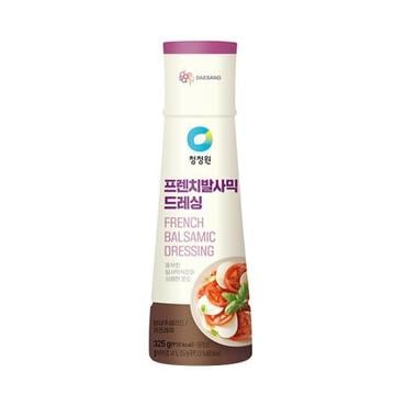 청정원 프렌치 발사믹 드레싱 325g