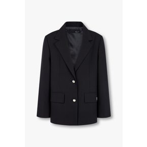 [지컷25S/S]라벨 포인트 싱글 브레스티드 자켓(7255110101)