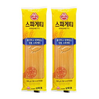  오뚜기 스파게티면 500g/ 2개