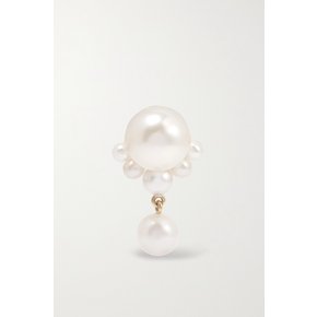 Mariage Perle 14-karat Gold Pearl Single Earring 아이보리