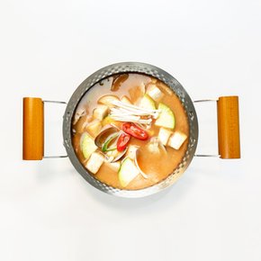 마루오 함마톤 스텐 찌개냄비 가벼운 주물 IH 인덕션 양수냄비 20cm