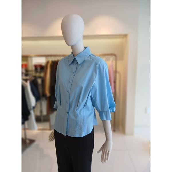 [여주점] 씨씨콜렉트 7부볼륨소매셔츠블라우스 E262msc132