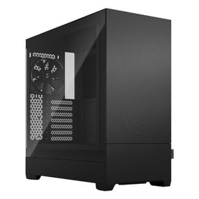 [서린공식] Fractal Design Pop Silent Clear 강화유리 블랙