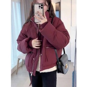여성 데일리 웰론 크롭 숏패딩 경량 점퍼 (13401240A)