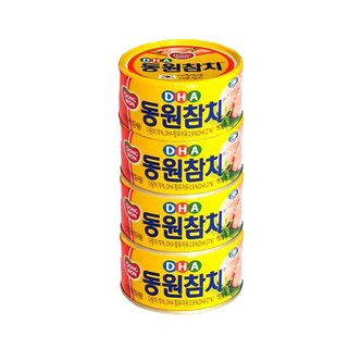 우리가락 [모닝배송][우리가락]동원참치 DHA 90g x 4캔