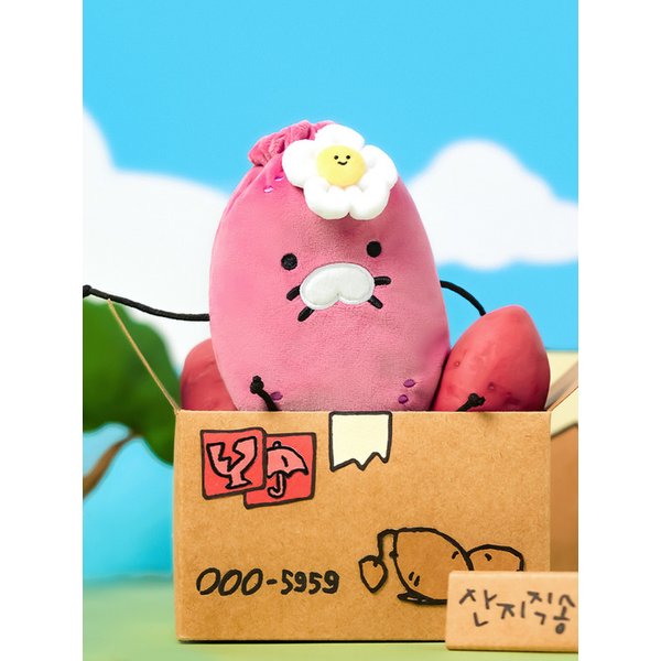 춘구마 데이지 스트링 파우치_춘구마