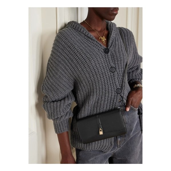 스텔라매카트니 라이더 인조 숄더 백 블랙 46376663162900197