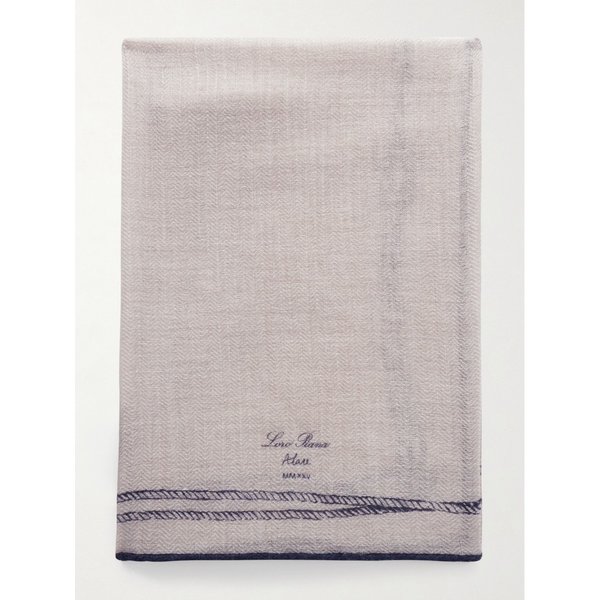 자수 캐시미어 실크 블렌드 보일 스카프 46376663162969789