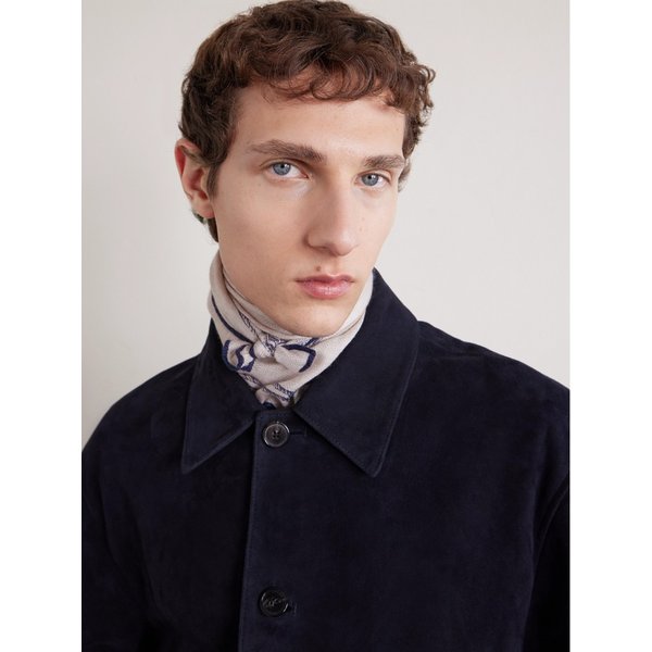 자수 캐시미어 실크 블렌드 보일 스카프 46376663162969789