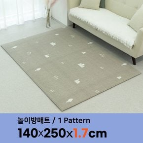 17T PE 팡팡텍스 매트 특대형 140x250cm 놀이방매트 안전매트