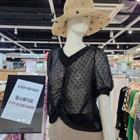 DP02 시스루 뒷지퍼 블라수스 LO7BLB100_P428676331