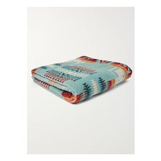 Cotton-Terry Jacquard Towel For Two