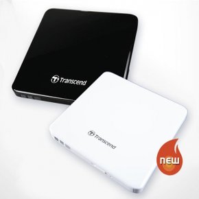(트랜센드) Extra Slim Portable CD/DVD Writer TS8XDVDS-W