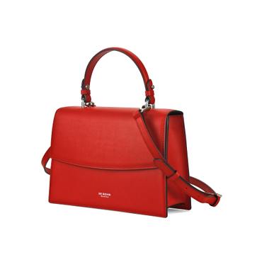 드보뱅 스튜디오  [주문제작]VILLE Top Handle Bag [빌레 탑 핸들백] RED SILVER