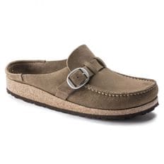 우먼 Birkenstock 버클리 스웨이드 - 그레이 타우페 1019462