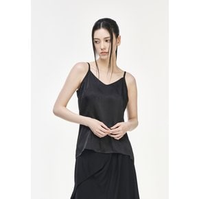 송지오 컬렉션 폴립티크 캐미솔_WI3BL760BK