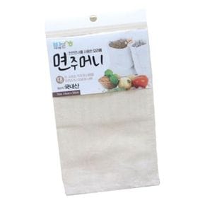 (set)바른 면주머니(대) 10개