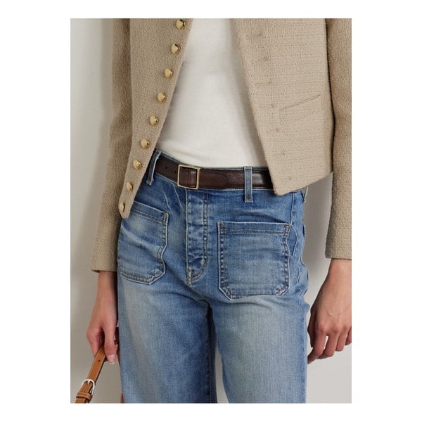 닐리 로탄 가브리엘레 가죽 벨트 브라운 1647597358999486