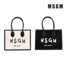 트래드후스 [MSGM]키즈 로고 프린팅 M 블랙/화이트 029350