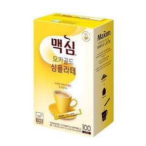 맥심 모카골드 심플라떼 100T