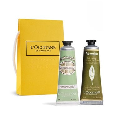  [L`Occitane] 록시땅 아몬드 딜리셔스&버베나 핸드크림 듀오 세트