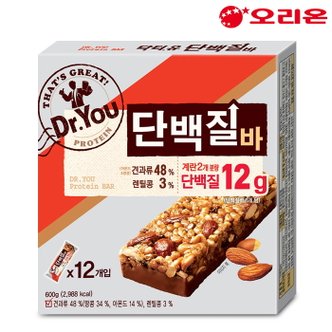  오리온 닥터유 단백질바 600g