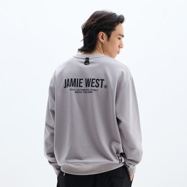 제이미웨스트 JW 에센셜 스웻셔츠 (그레이) JVA-TS231GR1