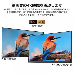 KOORUI 4K IPS PC 60Hz4msHDR10HDMI 2.0 X2DisplayPort 1.4 X1VESA 모니터 27인치, 게이밍