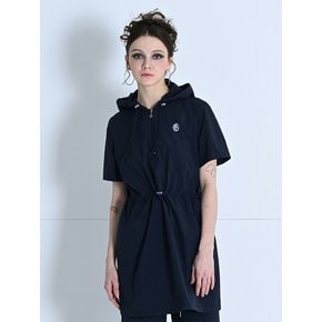 STRING HOOD ANORAK DRESS NAVY MBCSOP005NV